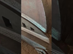 100 মিমি পুরুতা Excavator Rock Ripper Q355B শক্তিশালী রিফোর্সড বোর্ড Ripper